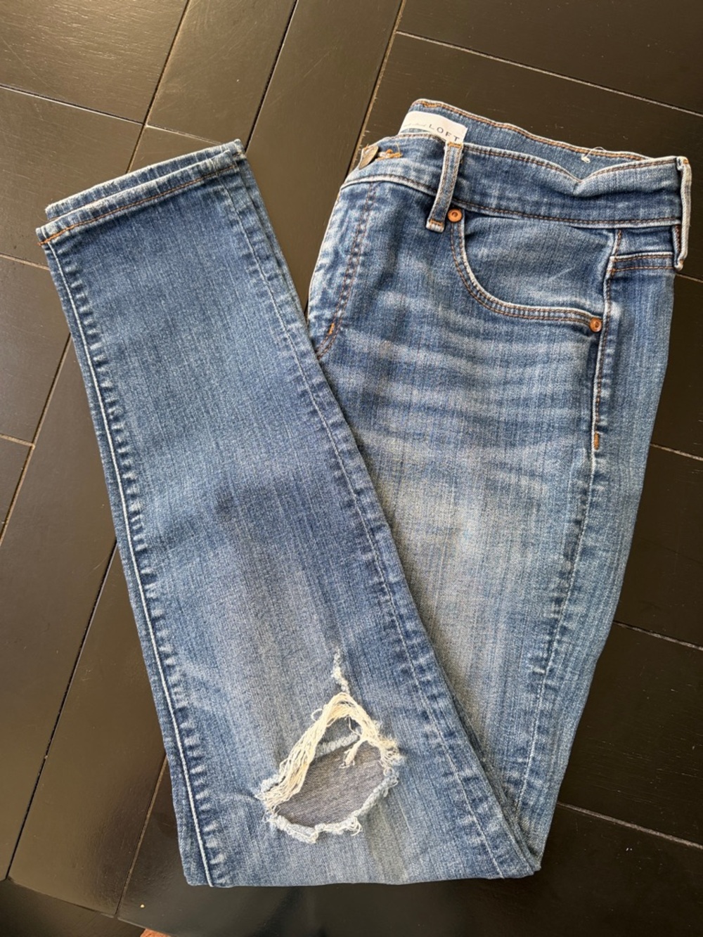 LOFT Classic Blue Denim jeans